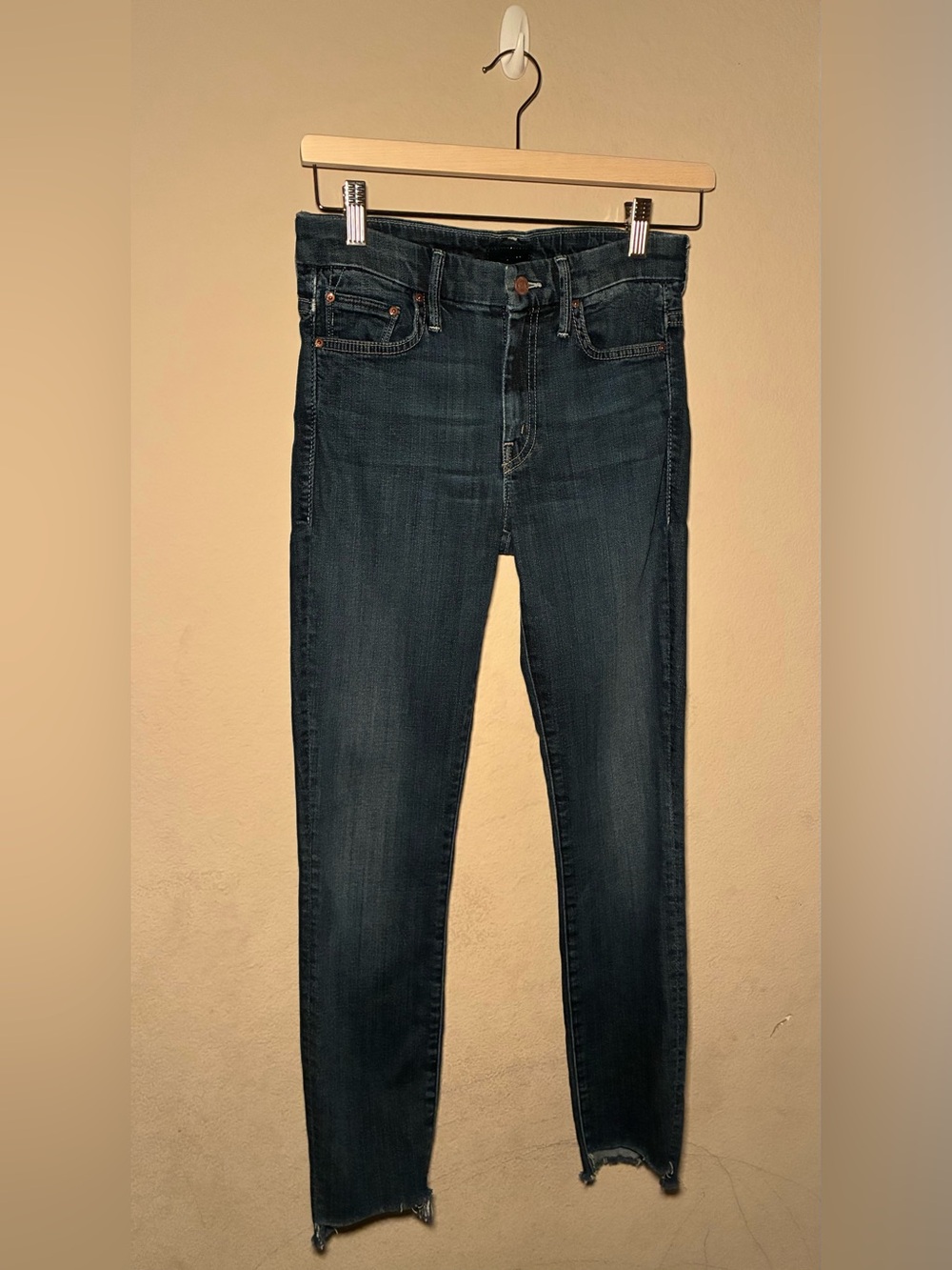 Women’s Mother Denim Size 25 The High Waist Looker Here Kitty Kitty Jeans